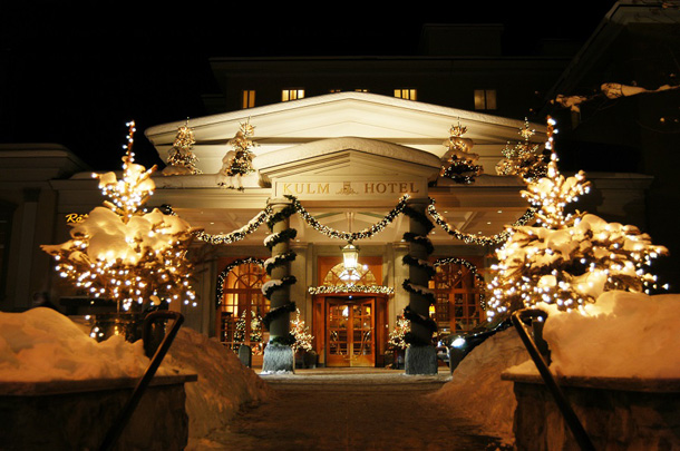 Kulm-Hotel-Entrance-Winter