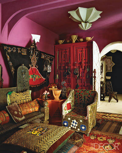 interior-design- arredamento stile Marocco