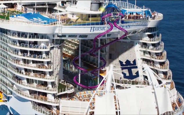 la nave più grande al mondo - Harmony of the Seas